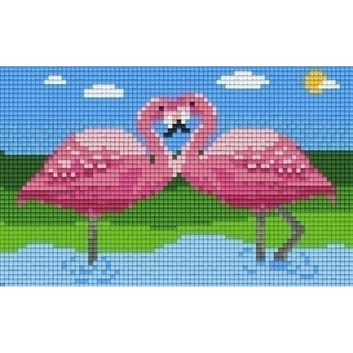 PixelHobby Pixelhobby patroon 802061 Flamingos