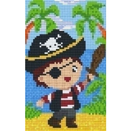 PixelHobby Pixelhobby patroon 802091 Piraat PixelHobby Pixelhobby patroon 802091 Piraat
