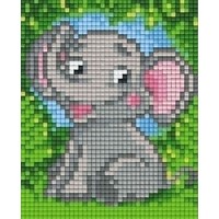 Pixelhobby patroon 801356 Olifantje
