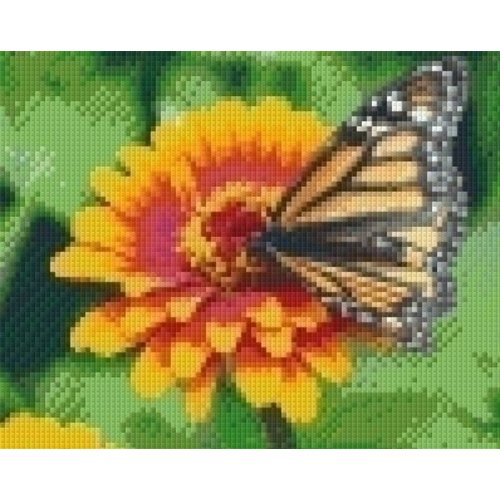 PixelHobby Pixelhobby patroon 5414 Vlinder op bloem