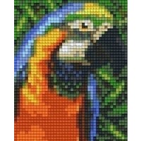 Pixelhobby patroon 801328 Papegaai