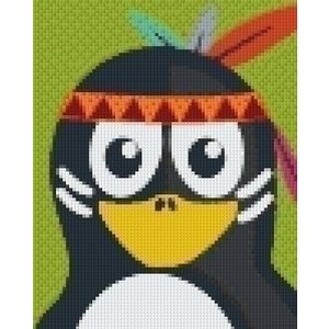 PixelHobby Pixelhobby patroon 5319 Pinguin Indiaan