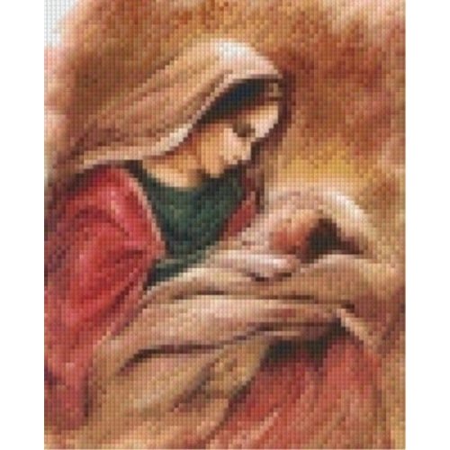 PixelHobby Pixelhobby patroon 5184 Maria met kindje Jezus PixelHobby Pixelhobby patroon 5184 Maria met kindje Jezus