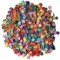 Papier mozaiek basiskleuren 10.000 stuks