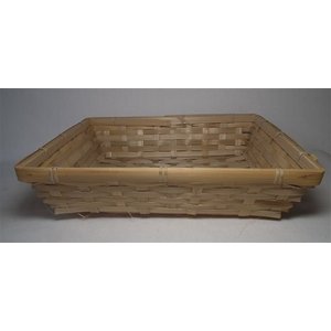 Mandje bamboe 30 x 24 x 7 cm Mandje bamboe 30 x 24 x 7 cm