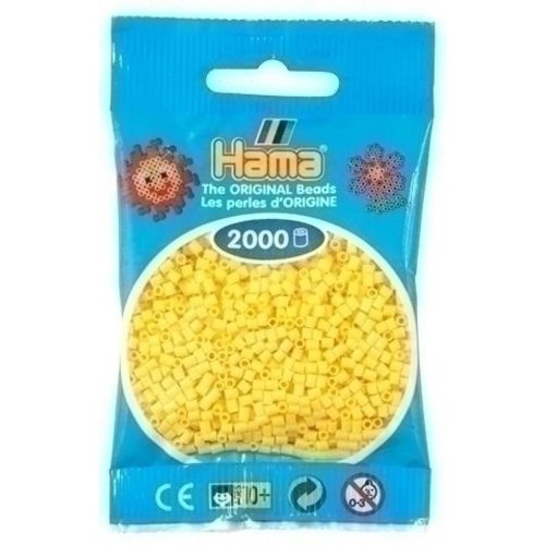 Hama Hama mini strijkkralen geel 0003