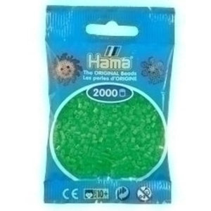 Hama Hama mini strijkkralen groen fluor 0042