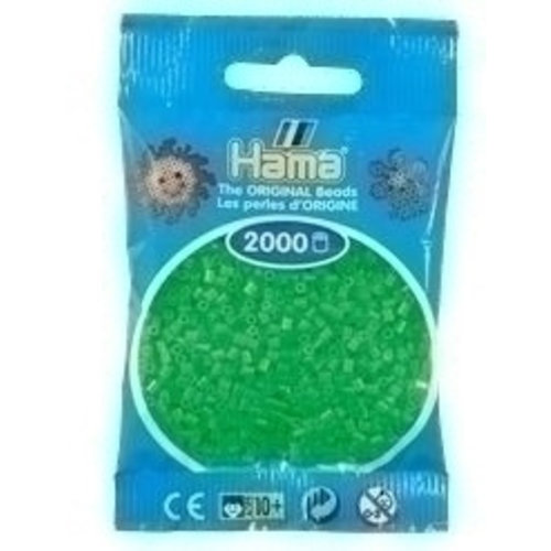 Hama Hama mini strijkkralen groen fluor 0042