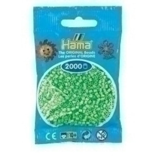 Hama Hama mini strijkkralen groen pastel 0047