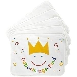 Eduplay 5 Katoenen Placemats Creme 45 x 35 cm