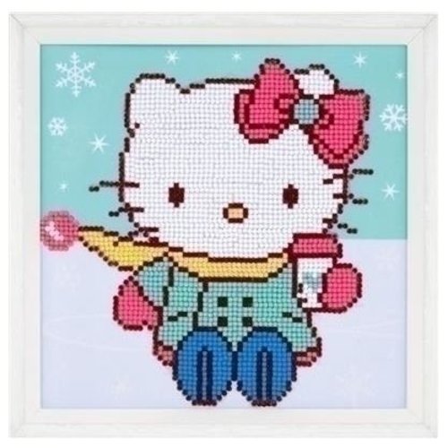 Vervaco Diamond painting Hello Kitty in de sneeuw 0175610