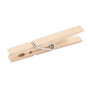 Houten Wasknijpers 150 stuks 8 x 1 cm