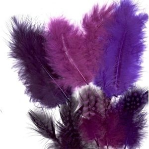 Hobby & Crafting Fun Marabou Knutselveren 5-13 cm 18 stuks Magic