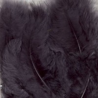 Marabou Veren 8,5 - 12,5 cm 15 stuks Grijs