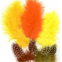 Marabou Veren 5-13 cm 18 stuks Easter