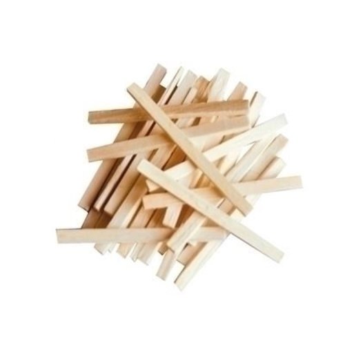 Playbox Houten Sticks, knutselhoutjes  86 x 6 x 3 mm