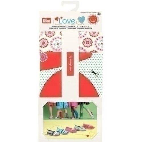 Prym Prym Love Stoffenmix Espadrilles rood 931720