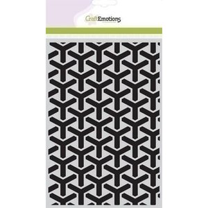 CraftEmotions CraftEmotions Mask stencil blokken A5 CraftEmotions CraftEmotions Mask stencil blokken A5