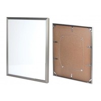 Aluminium Wissellijst Barth met glas