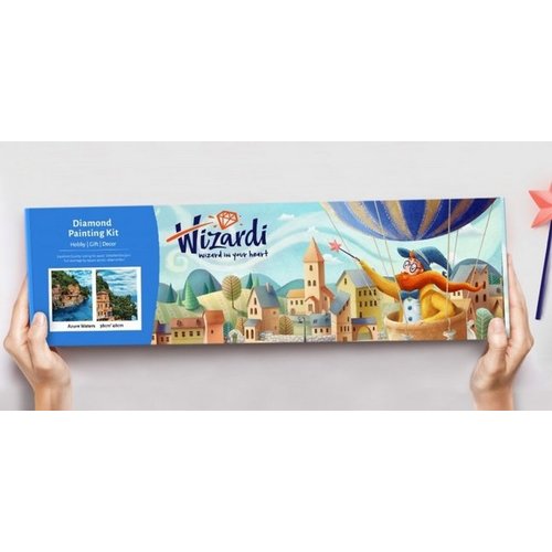 Wizardi Wizardi Diamond Painting Pakket Rose Music WD053