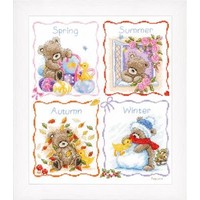 Vier jaargetijden beer en eendje 0148100