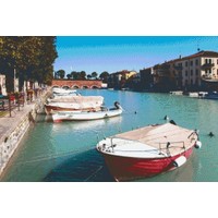 Pixelhobby patroon 5587 Bootjes in de Haven