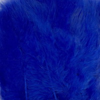 Marabou veren cobalt blauw  8,5-12,5 cm 15 stuks