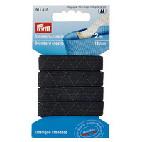 Prym Standaard Elastiek 12 mm Zwart 2 meter