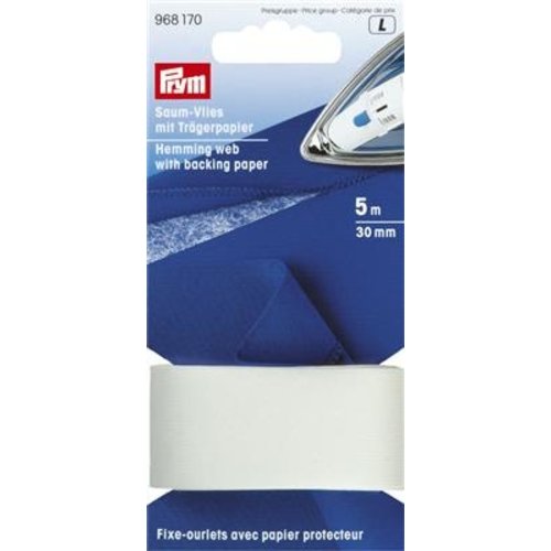 Prym Prym Zoomvlies met Schutpapier 30 mm 5 meter