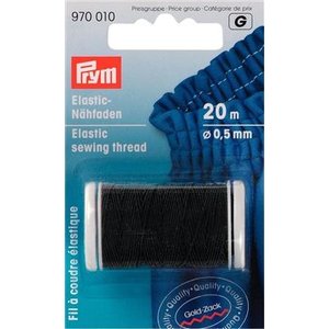 Prym Prym Elastisch Naaigaren 0,5 mm Zwart 20 meter