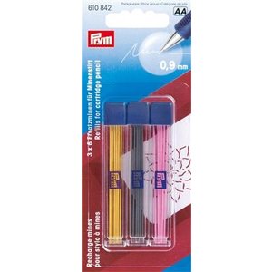 Prym Prym Vervangstift Vulpotlood 3 Kleuren