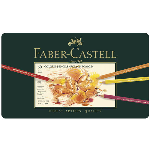 Faber Castell Kleurpotlood Faber-Castell Polychromos etui à 60 stuks