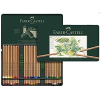 Pastelpotlood Faber-Castell Pitt metalen etui a 60 stuks