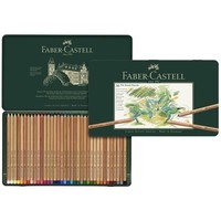 Pastelpotlood Faber-Castell Pitt metalen etui a 36 stuks