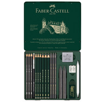 Grafietset Faber-Castell Pitt 19-delig