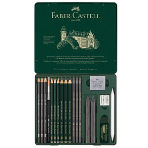 Faber Castell Grafietset Faber-Castell Pitt 19-delig