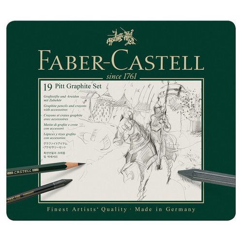 Faber Castell Grafietset Faber-Castell Pitt 19-delig