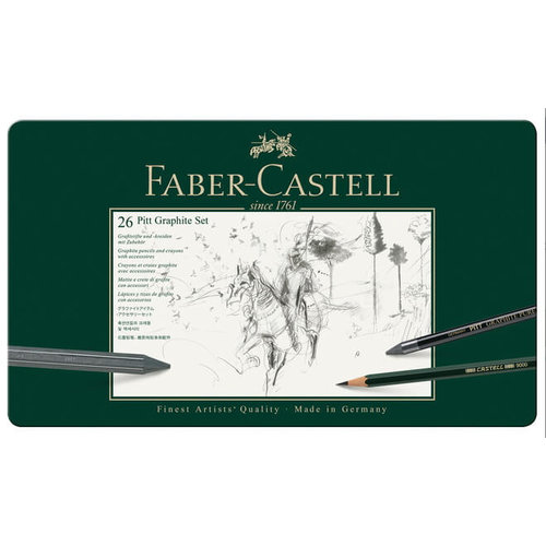 Faber Castell Grafietset Faber-Castell Pitt 26-delig