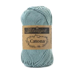 Scheepjeswol Scheepjes Catona 50 gram 528 Silver Blue Scheepjeswol Scheepjes Catona 50 gram 528 Silver Blue
