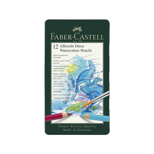 Faber Castell Aquarelpotlood Faber-Castell Albrecht Dürer etui à 12 stuks