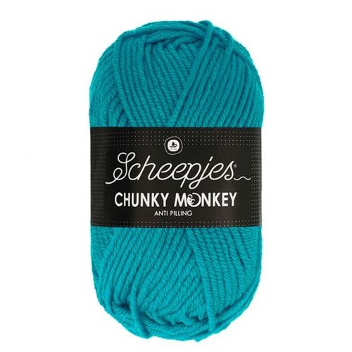 Scheepjeswol Scheepjes Chunky Monkey 100 gram 2012 Deep Turquoise