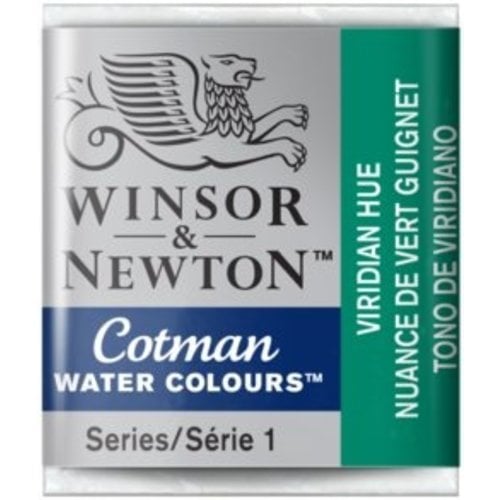 Winsor & Newton Cotman Waterverf Half Napje Viridian Hue
