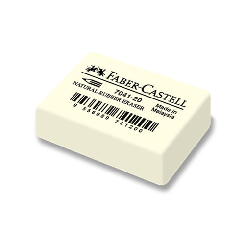 Faber Castell Gum Faber-Castell 7041-20 natuurrubber