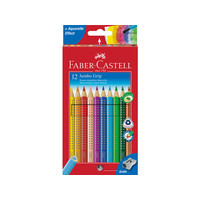 Kleurpotlood Faber Castell Jumbo GRIP etui à 12 stuks