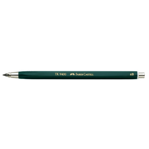 Faber Castell Vulpotlood Faber Castell TK 9400 3,15mm 6B