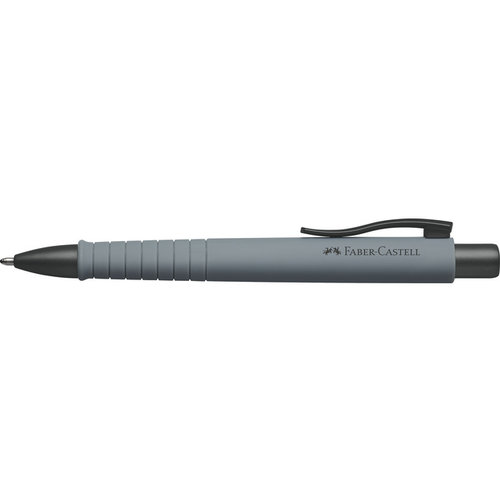 Faber Castell Balpen Faber-Castell Polyball XB Urban steengrijs