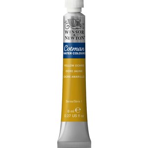 Winsor & Newton W&N Cotman Water Color 8 ML YELLOW OCHRE