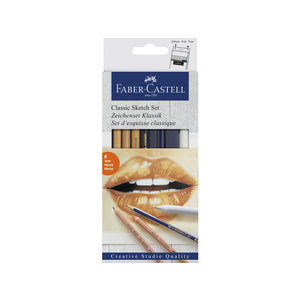 Faber Castell potloodset Faber-Castell classic 6-delig