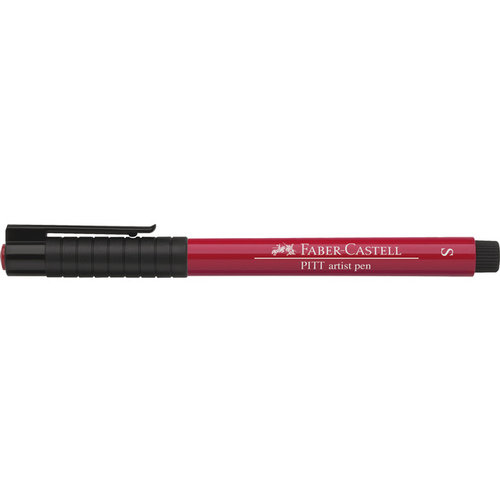 Faber Castell tekenstift Faber-Castell Pitt Artist Pen color S 219 deep   scarlet red