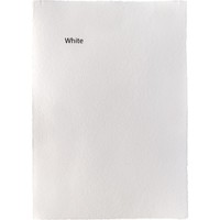 Handgeschept papier 250 gram 50 x 70 cm  B2 wit 3 vellen